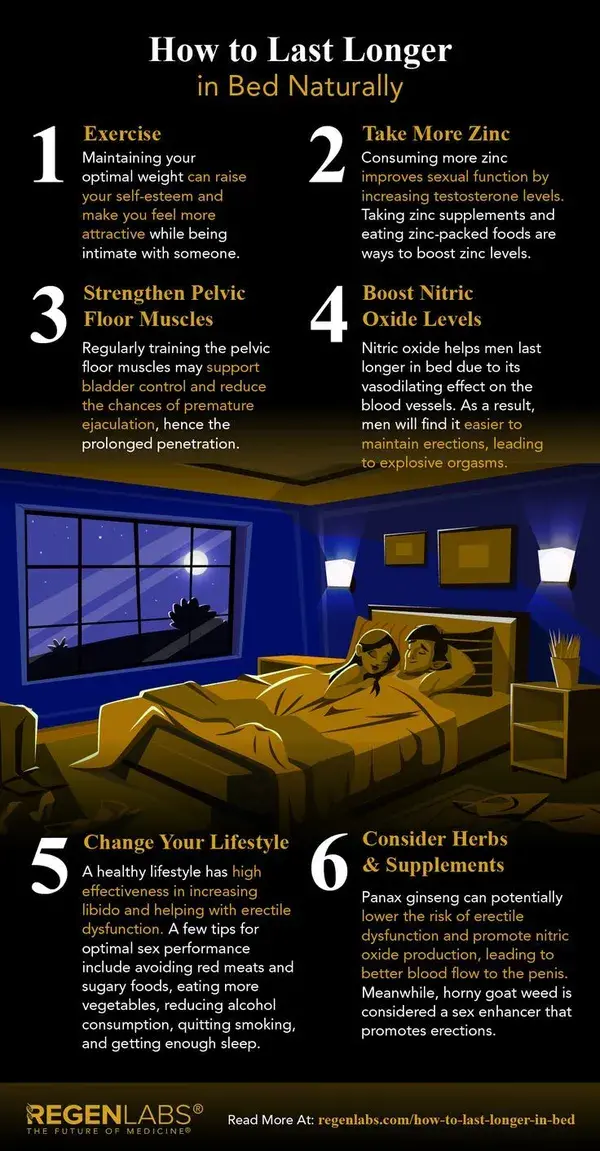 HOW TO LAST LONGER IN BED NATURALLY