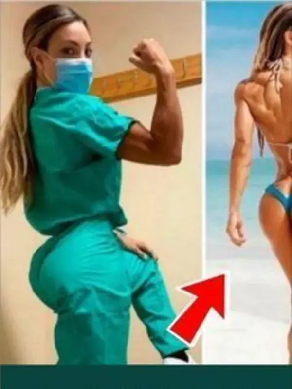 Female Medical Professionals Are Posting Pics Of Them Wearing Bikinis Vs. Work Clothes To Shame