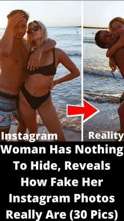 Woman Has Nothing To Hide, Reveals How Fake Her Instagram Photos Really Are (30 Pics)