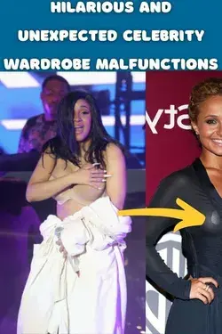 Hilarious And Unexpected Celebrity Wardrobe Malfunctions