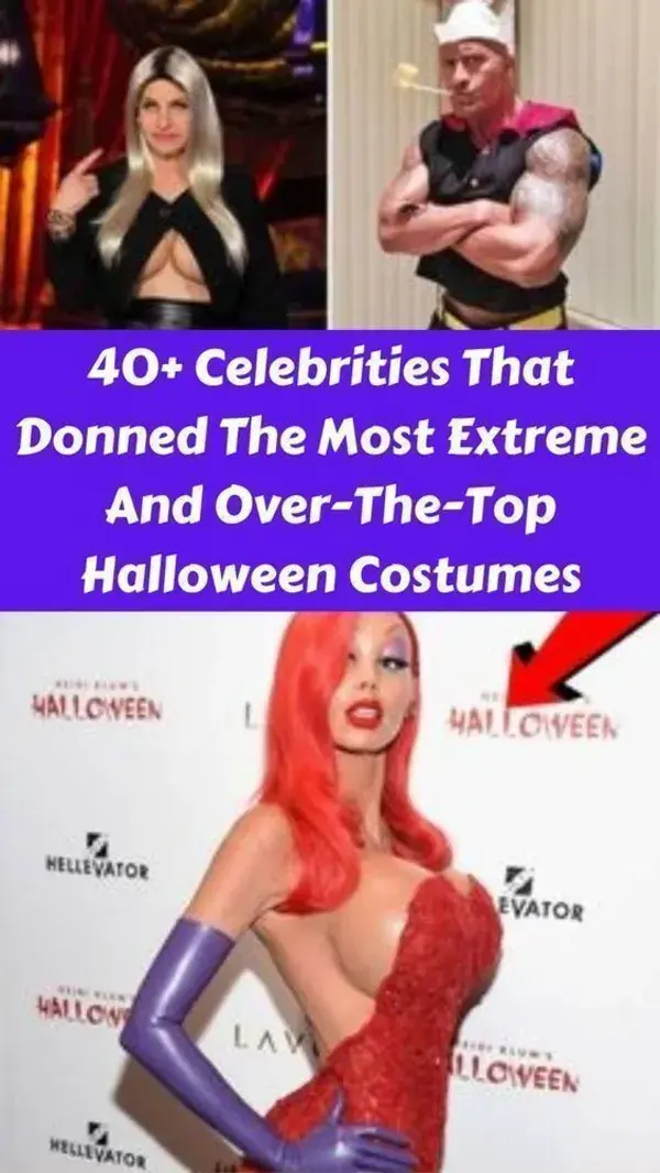 40+ Celebrities That Donned The Most Extreme And Over-The-Top Halloween Costumes