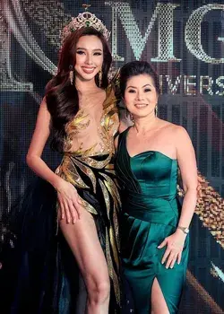 Thùy Tiên trong đêm chung kết Miss Grand Thái Lan