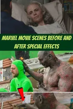 Marvel Movie Scenes Before And After Special Effects