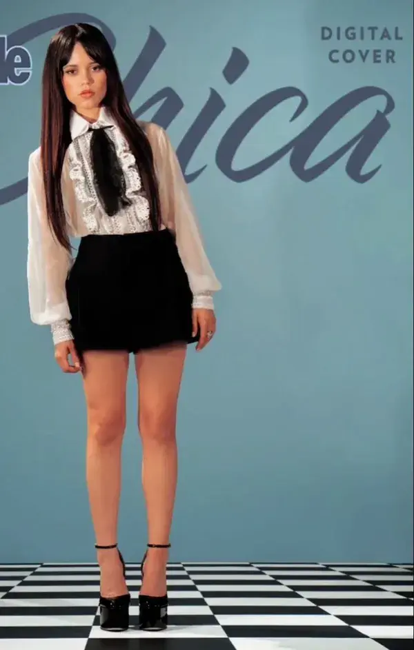 jenna ortega wednesday addams lo