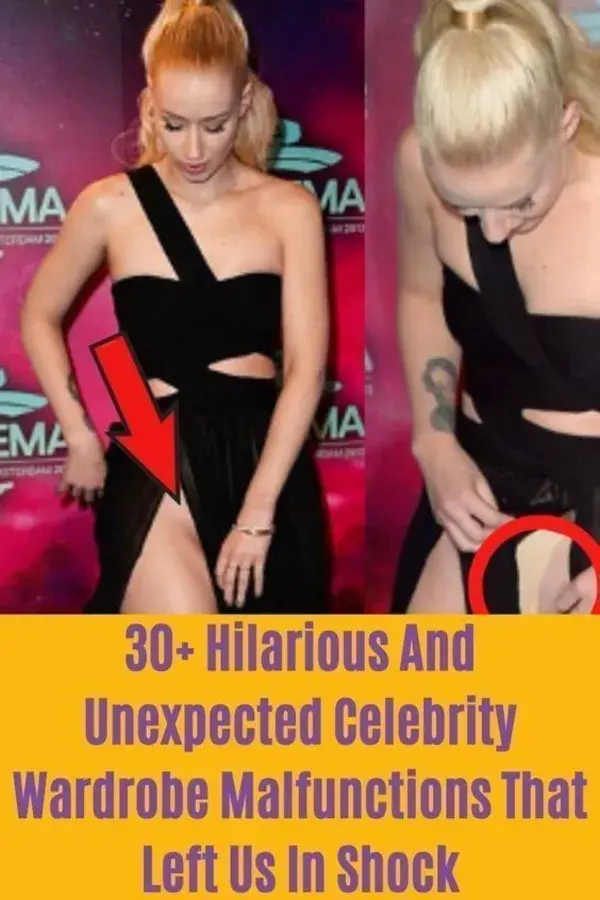 Hilarious And Unexpected Celebrity Wardrobe Malfunctions