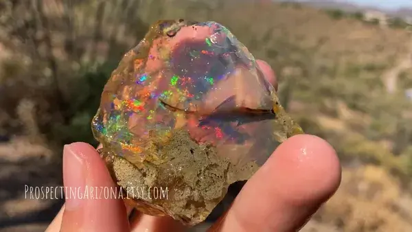 Ethiopian Hydrophane Opal