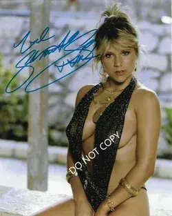 "Samantha Fox  8 x10\" (20x25 cm) Autographed Hand Signed Photo"