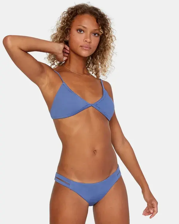 Solid Multi-Way Trilette Bikini Top