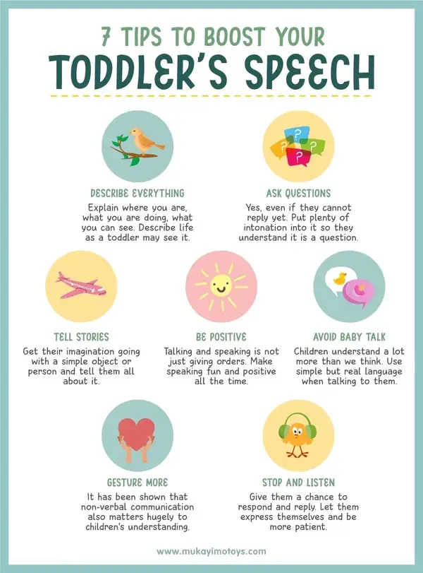 7 tips to boost your toddler's speech