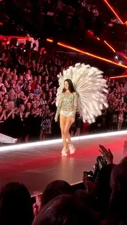 Adriana Lima's final Victoria Secret walk ❤️🦋❤️