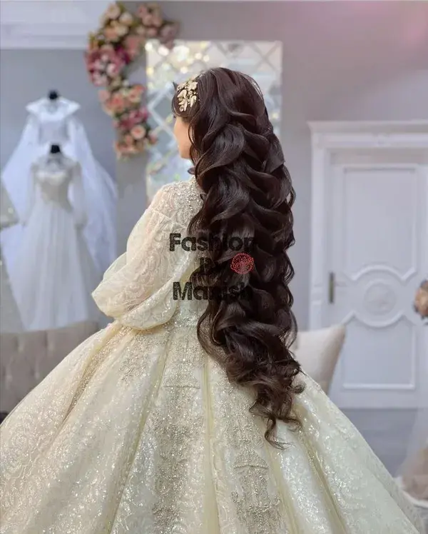 Easy cute trendy hairstyle for long hairs | Prom hairstyle