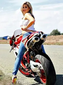 Ducati Biker Girl