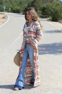 Most Beautiful Stunning Marvelous Elegant Free Crocheted Work Knitted Crochet Jacket Easy Pattern