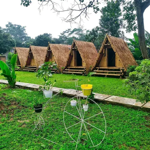 Glamping Di Sangkara Garden Coffee And Resto Image From @bogorbikinlaper