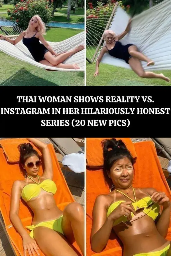 Thai Woman Shows Reality Vs. Instagram In Her Hilariously Honest Series (20 New Pics)