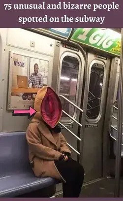 75 unusual and bizarre people spotted on the subway