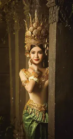 🇰🇭 CAMBODIA 🇰🇭
Tep Apsor of Angkor ⚜️ Gorgeous Cambodian girl in Apsara outfit ⚜️