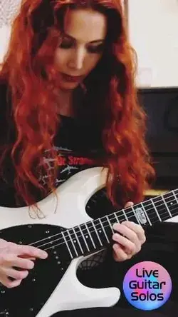 Gretchen Menn guitar solo