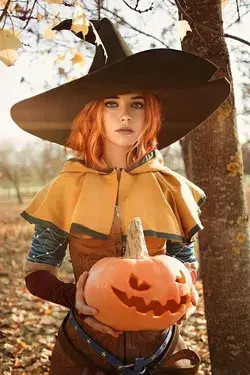 Halloween Makeup Ideas For Orange Hair