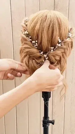 Hair By Kaelyn Christine | romantic wedding hairstyles