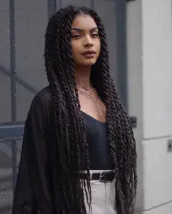 Easy and Simple Box Braids Hairstyles