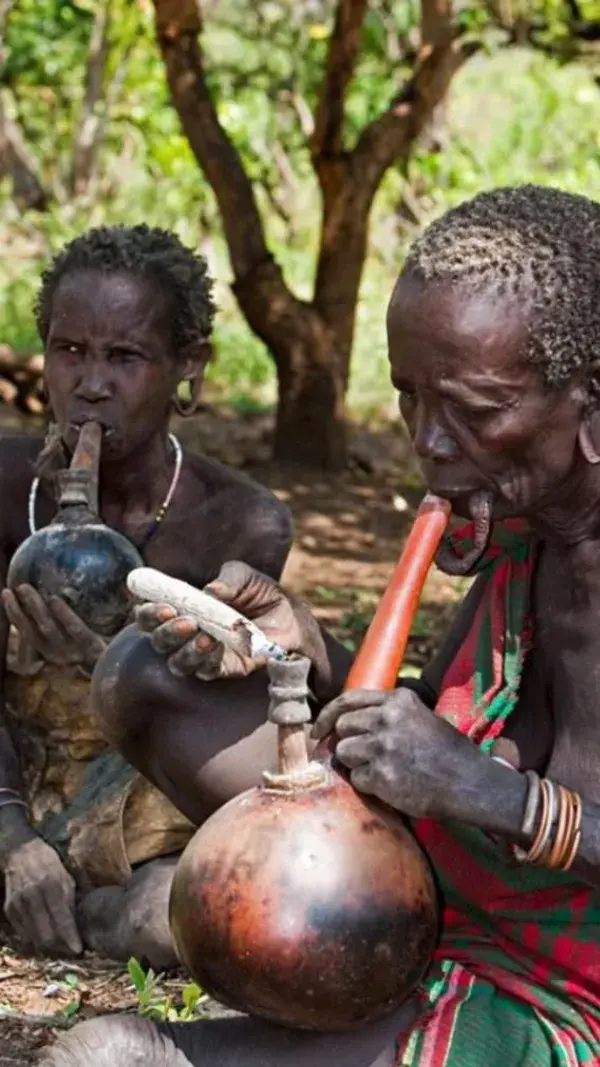 Krar a musical instrument in Ethiopia played by Konso women