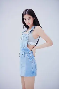 BLACKPINK Jennie For Calvin Klein and HIGHCUT Magazine