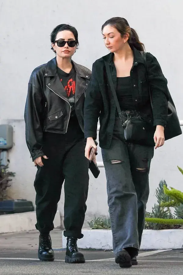 Demi Lovato out for shopping trip in Beverly Hills, CA