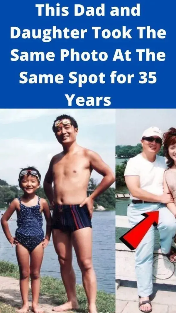 Watch How This Dad and Daughter Took The Same Photo At The Same Spot for 35 Years