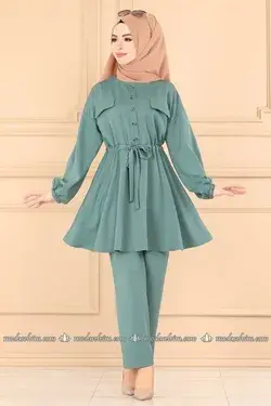 Casual hijab style dress for girls