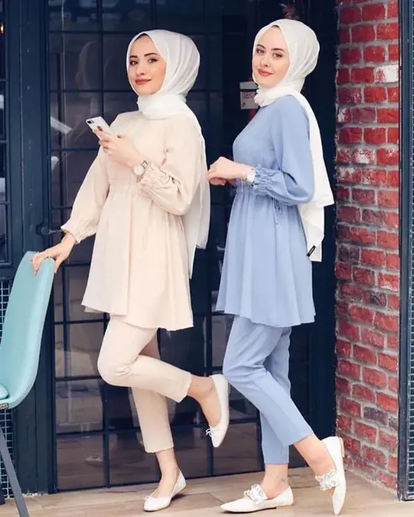 Modern girl hijab style, beautiful fashion hijab style for girls