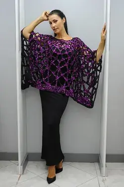 Latest and beautiful ideas crochet poncho 2022