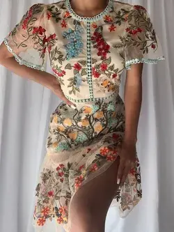 'FLORA' DRESS