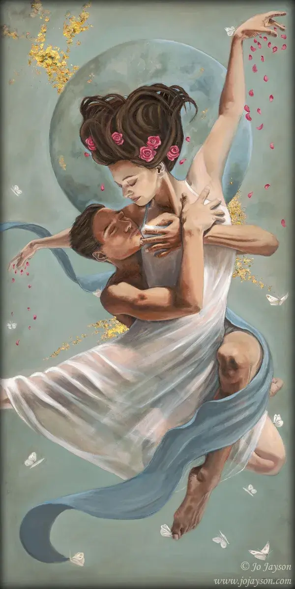 The Sacred Dance - giclee reproduction on canvas