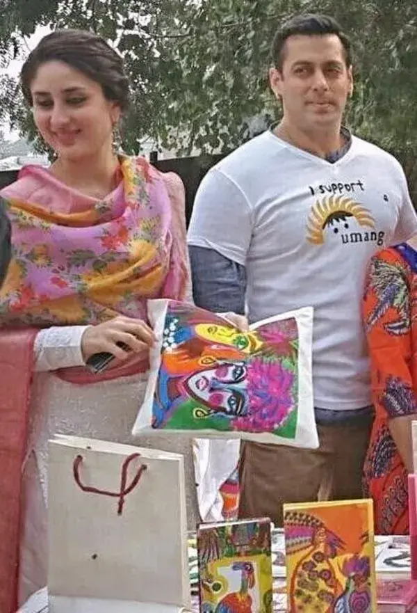 Kareena with salman khan