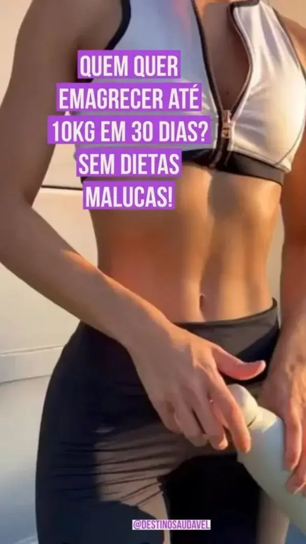 Quer emagrecer rápido sem dietas malucas? Clique no pin!