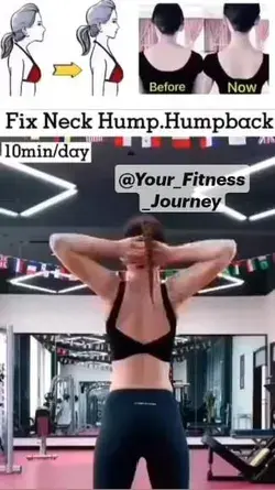 LoseWeightFast.Fix NeckHump & get good posture.Exercise only for 10 min/day & see results. Check bio