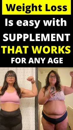 weight loss is easy with this supplement