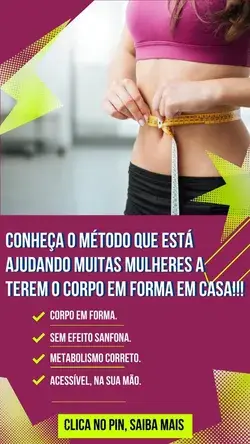 Dicas para Emagrecer, ter o Corpo em Forma em Casa.