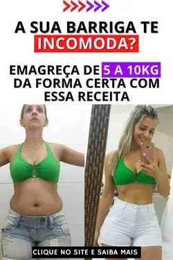 Queime de 5 a 10kg de Gordura- Emagreça e Perca a Barriga - Dieta-Emagreça da forma certa e saudável