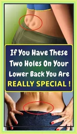 VERY IMPORTANT-If You Have These Two Holes On The Back You Are Really Special!
