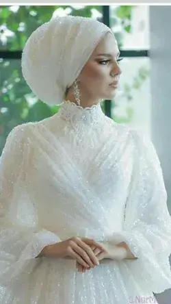 Modest Top Latest Wedding Hijabs for Turkish Brides