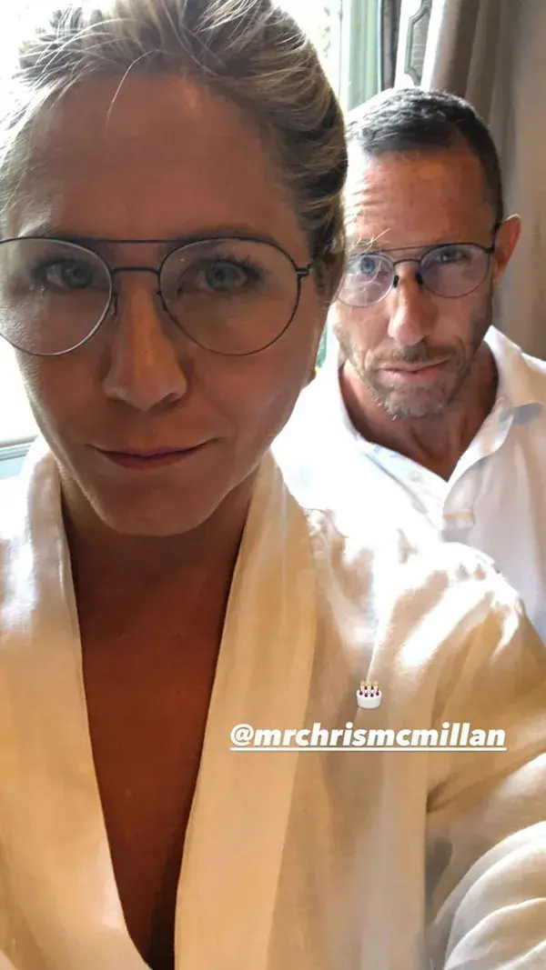 jenni aniston & chris mcmillan