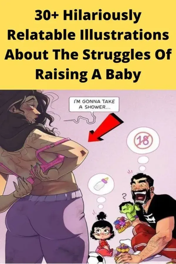 40 Honest Illustrations About What Marriage, Pregnancy And Family Life Are Really Like