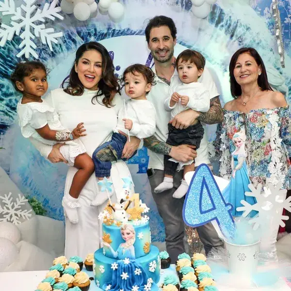 Sunny Leone celebrates daughter’s birthday with ‘a blast’ 