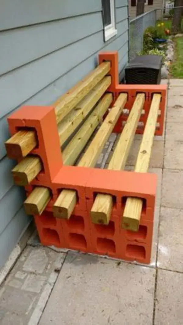 outdoor bench seating