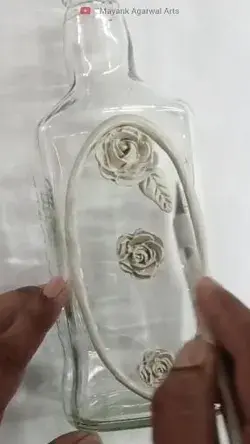 Antique Bottle Art