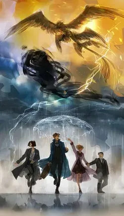 Fantastic Beasts and Where to Find Them Fan Art | Newt Scamander | Tina Goldstein