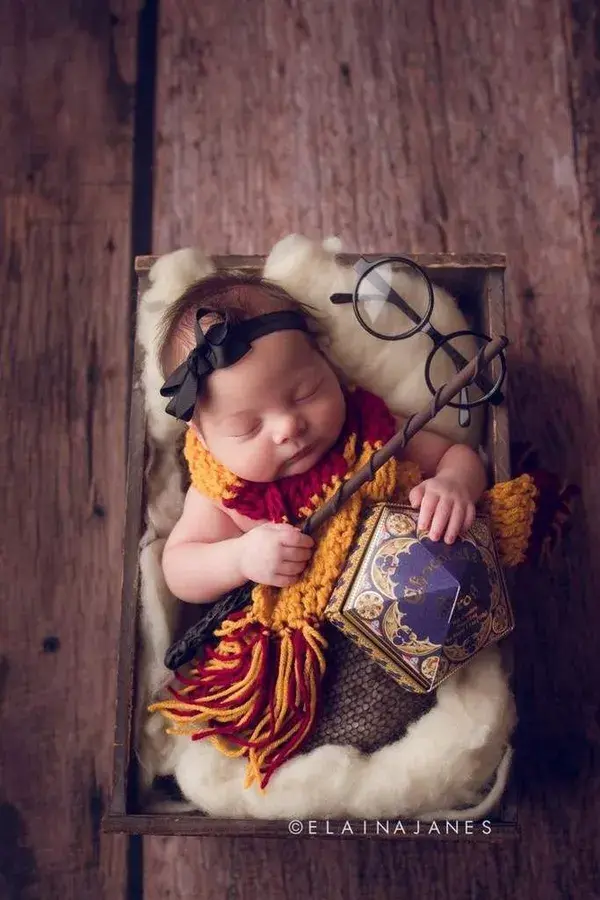 Halloween Cute Newborn Photography