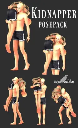 Kidnapper posepack sims 4